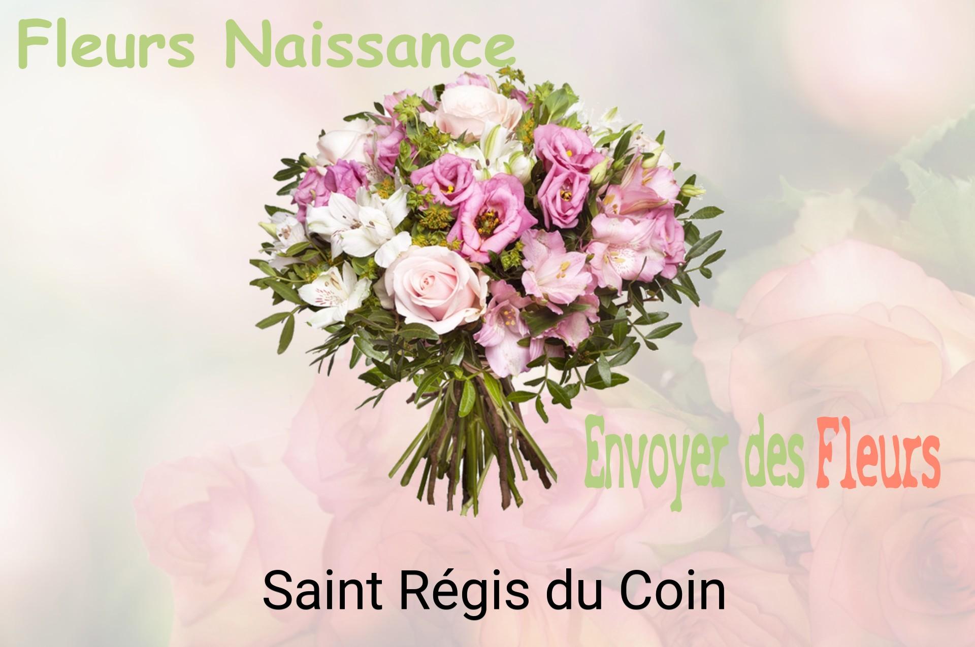 Bouquet de fleurs de naissance livré à Saint-Régis-du-Coin